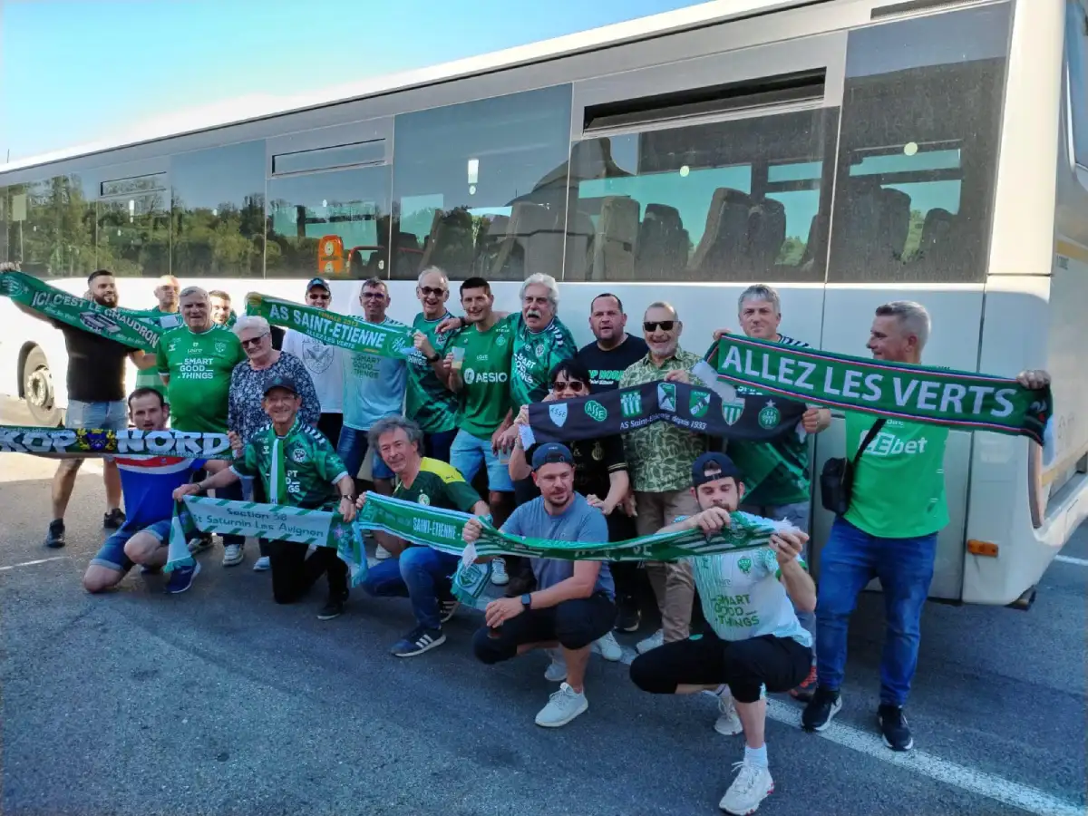 Section 38 - St Saturin les avignon - Play Off ASSE - Rodez - Mai 2024