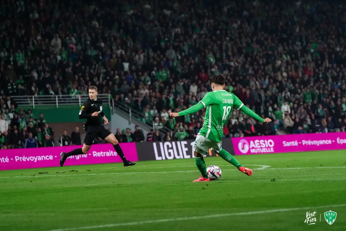 Mathieu Cafaro- ASSE vs Lille - Septembre 2024- Crédit photo - assetv.fr