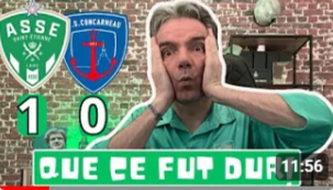 ASSE 1 – 0 CONCARNEAU, le débrief de cette nouvelle victoire