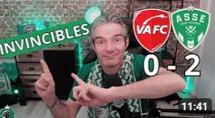 VALENCIENNES 0 – 2 ASSE, les Verts enchaînent !!