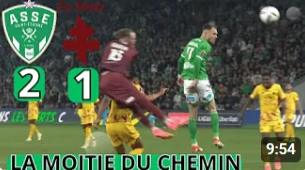 ASSE 2 –  1 FC METZ – le débrief