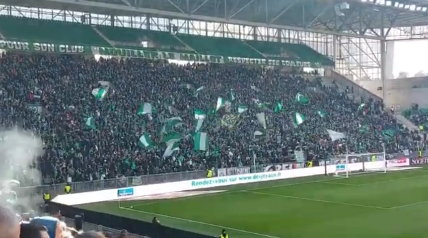 ASSE – ANNECY – Section 220 Les verts du Nord des Associés supporters stéphanois – ASSE – Annecy