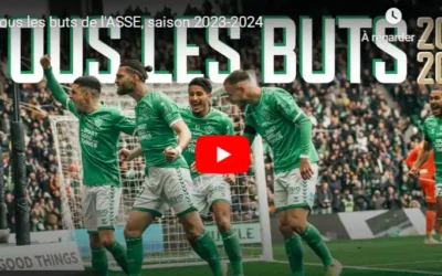 Revivez en vidéo les 54 Buts de l’ASSE pour la remontée en Ligue 1