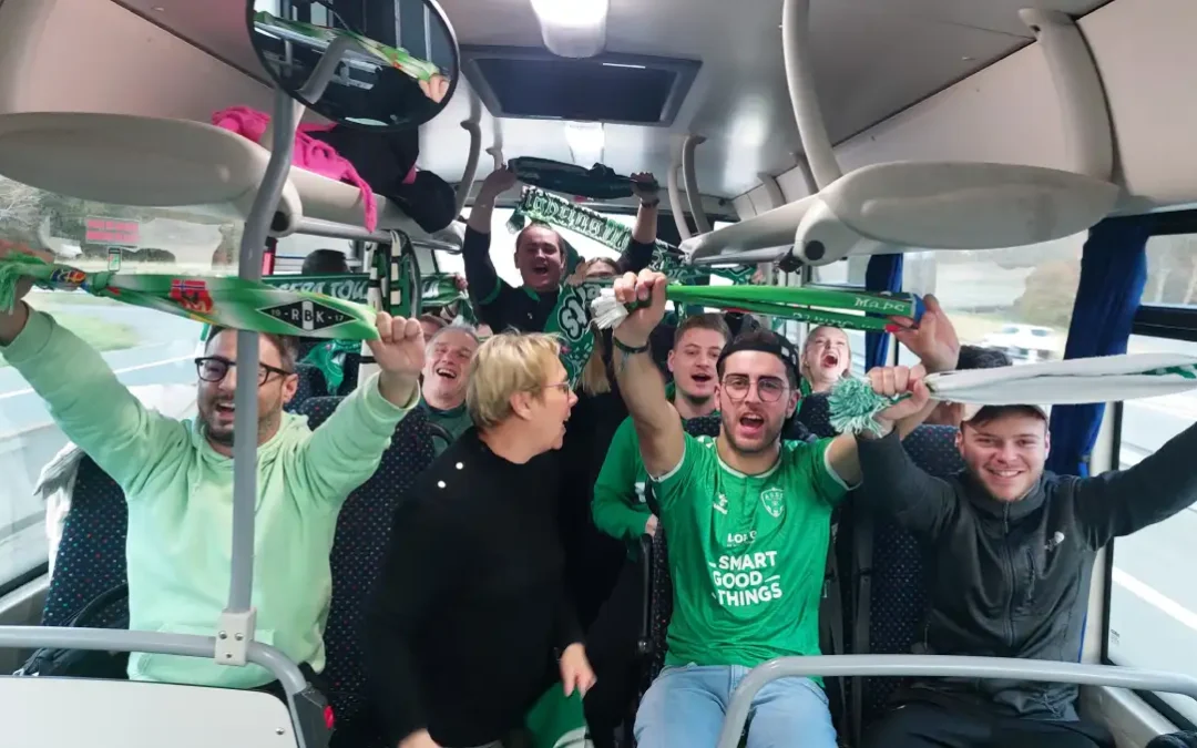 La Section 133 à Sainté pour le match face à Montpellier