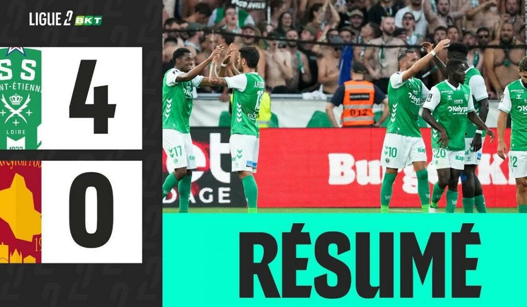 Résumé ASSE vs Rodez