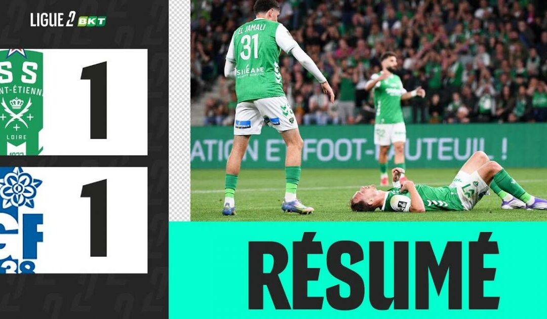 Résumé ASSE vs Grenoble