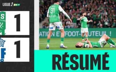 Résumé ASSE vs Grenoble