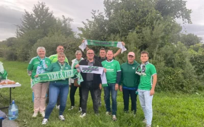 Sections des Associés Supporters présentes Clermont vs ASSE
