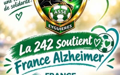 Tombola solidaire : la 242 Lou Peirou soutient Alzheimer