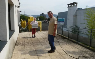 Maison des Associés supporters stéphanois : travaux de nettoyage