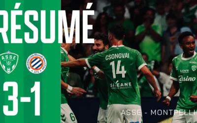 Résumé du match ASSE vs Montpellier