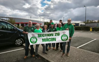 Associes supporters stéphanois : Red Star vs ASSE